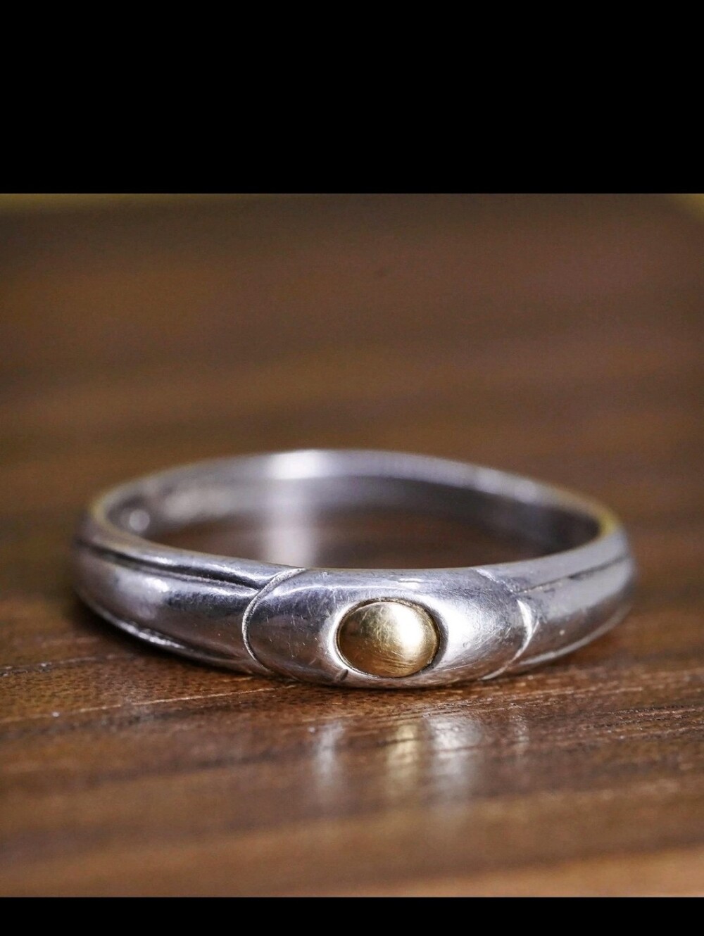 Sundance Sterling Silver/14k Gold Ring "GOLDEN SUNSHINE"